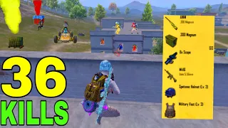 36 Solo Kills😱NEW BEST MUMMY GAMEPLAY TODAY🔥PUBG Mobile