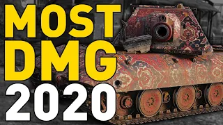 MOST DAMAGE in 2020 in World of Tanks!