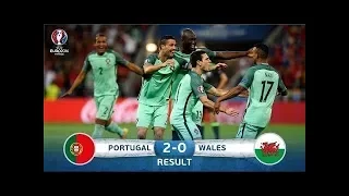 Portugal vs Wales 2 0   UHD 4k EURO 2016 Semi Final   Full Highlights English Commentary 1
