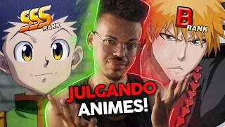 TIERLIST Animes SHONEN - JULGANDO ANIMES! 🔥