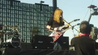 Big 4: Megadeth-Trust 4/23/11 Indio, CA