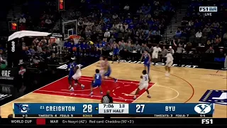 BYU Basketball vs. Creighton 12.10.12 | Full Game Highlights