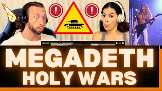 First Time Hearing Megadeth - Holy Wars Reaction Video - NO WAY!  THESE GUYS ARE NEXT LEVEL!