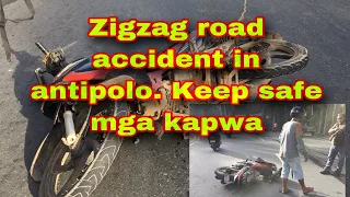 isang accident ang naganap sa kahabaan ng antipolo zigzag road