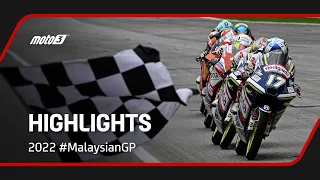 Moto3™ Race Highlights | 2022 #MalaysianGP 🇲🇾