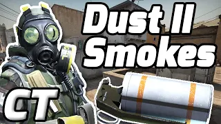 Top 10 Dust 2 CT Smokes 2023