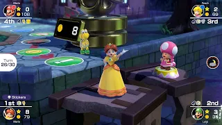 Mario Party Superstars #109 Horror Land Daisy vs Luigi vs Peach vs Mario