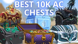 AQW RANKING 10 MOST IODA'D 10K AC CHESTS - BEST IODA OPTION?