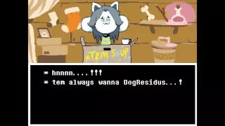 Undertale - Infinite money with dog residue