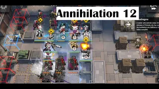 Hold Our Defense Line ! | Arknights | Annihilation 12 County Hillock Countryside |