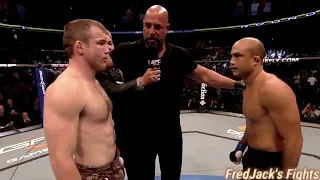 BJ Penn vs Matt Hughes 3 Highlights (Explosive KNOCKOUT) #ufc #mma #matthughes #bjpenn #kickboxing