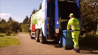 Benne à Ordures Faun Rotopress / Camion Poubelles, Rotary Garbage Truck, Müllwagen