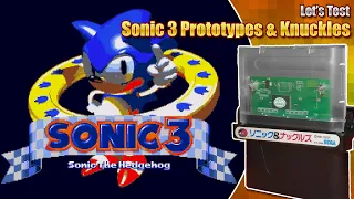 Sonic 3 Prototypes & Knuckles - Too big to handle?