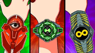 TODOS OMNITRIX de BEN 10 - O Filme