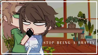 Stop being a Bratty [Dnf/Dreamnotfound 💚💙][au][pt2]