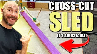 How to Make a Cross-Cut Sled with an Adjustable Fence