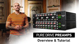 SSL Pure Drive Quad & Octo Microphone Preamps Overview & Tutorial