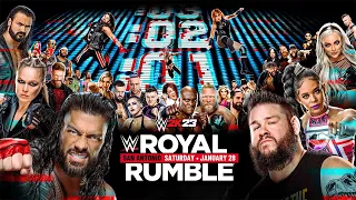 WWE 2K22 ROMAN REIGNS VS KEVIN OWENS | WWE ROYAL RUMBLE 2023