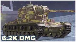 KV-5 • 6.2K DMG • 7 KILLS • WoT Blitz