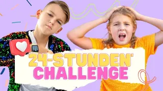 Sammlung der besten 24-Stunden-Herausforderungen mit Kindern | Vania Mania DE