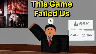 A Popular Game That Failed the Community  [The Storage Roblox]