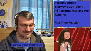 New to Angelina Jordan, experiencing her debut on 'Norway's Got Talent' - First time reaction