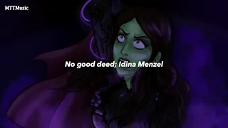 No Good Deed (Sub. Español + Lyrics) - Wicked