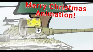 Merry Christmas Animators!🎄- Cartoon about Tanks