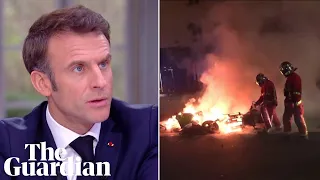 Macron addresses nation after strikes and protests paralyse France