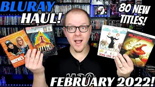 FEBRUARY 2022 BLURAY HAUL | 80 New Titles!