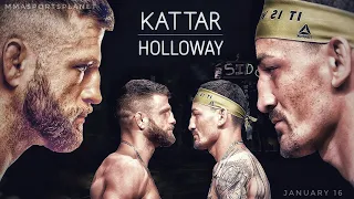 Max Holloway vs Calvin Kattar UFC Promo,  It's Time |Blessed vs Boston Finisher|