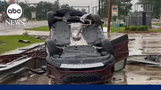 At least 2 killed in deadly storms in Louisiana