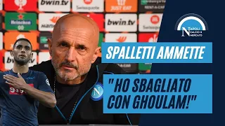 😱 "HO SBAGLIATO CON GHOULAM": sentite cos'ha confessato Spalletti!