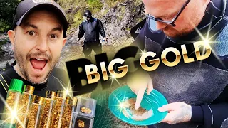 More GOLD than I've EVER seen! Gold panning Scotland