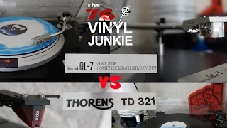 Thorens TD 321 vs JVC QL-7 | Belt driven vs Direct Drive | my Record players / Turntables