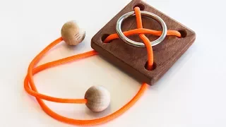 Rope Ring Puzzle Solution