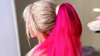 🌿Объемный Высокий ХВОСТ🌿Прическа на Выпускной 2019/Последний Звонок🌿Ponytail Hairstyle🌿©LOZNITSA