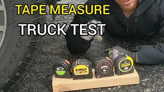 Testing the Toughest Tape Measures