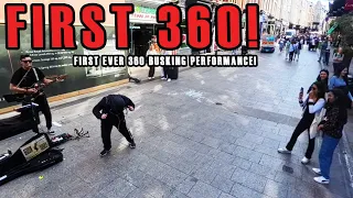FIRST EVER 360 busking performance: AUDIENCE POV