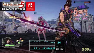 Samurai Warriors 5 Nintendo Switch Demo Frame Rate Test