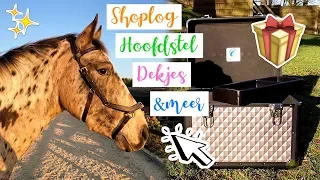 MEGA SHOPLOG! Hoofdstel, poetskist, dekjes & meer! + WINACTIE! | felinehoi