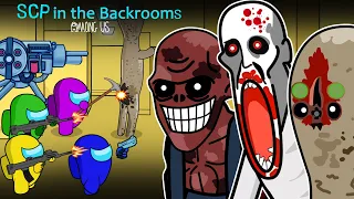 어몽어스 VS SCP in the Backroom 37화 AMONG US ANIMATION 37