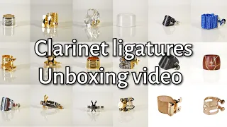 Ultimate Clarinet Ligatures of 2021 - Unboxing Video - Clarinet U