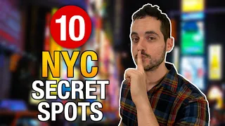 10 AMAZING Hidden Gems & Secret Spots in NYC ! (MUST VISIT)