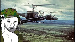 Fortunate Son but you're in a Huey to provide close air support