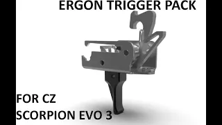 ERGON Trigger pack for CZ Scorpion EVO 3 - Ascalon Arms