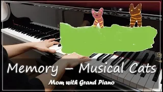 Memory - Musical Cats / 캣츠 - 메모리 (Piano) [Mom With Grand Piano]