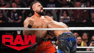 Andrade wins Raw return against Apollo Crews: Raw highlights, March 4, 2024