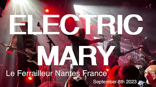 ELECTRIC MARY Live Full Concert 4K @ Le Ferrailleur Nantes September 8th September 2023