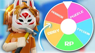 ДЕЛАЮ ИГРУ, НО РУЛЕТКА РЕШАЕТ ВСЕ | Roblox Studio Роблокс📝